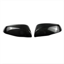 Car Rear View Mirror Cover Carbon Fiber Side Shell Rearview Housing for Vellfire Alphard 2015-2023