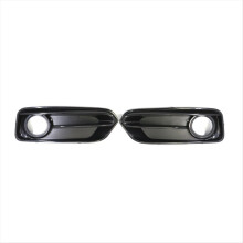 Front Bumper Fog Light Grille Grill Cover for 1 Series F20 2015-2019 Replacement 51117371667 51117371668
