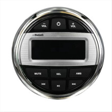 For RV Radio MP3 Media Player Boat Stereo EQ Bluetooth Audio FM AM Receiver Fit for Yacht ATV UTV SPA RZR