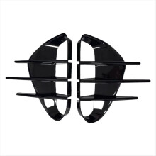 Bumper Side Vent Spoiler Canard Covers Sticker Carbon Fiber for Stinger 2018-2023 GT GT-Line