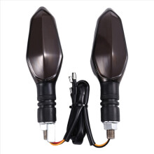 1Pair Motorcycle LED Turn Signal Lights Mini Flashing Light Projection Lamp Ambient Turning