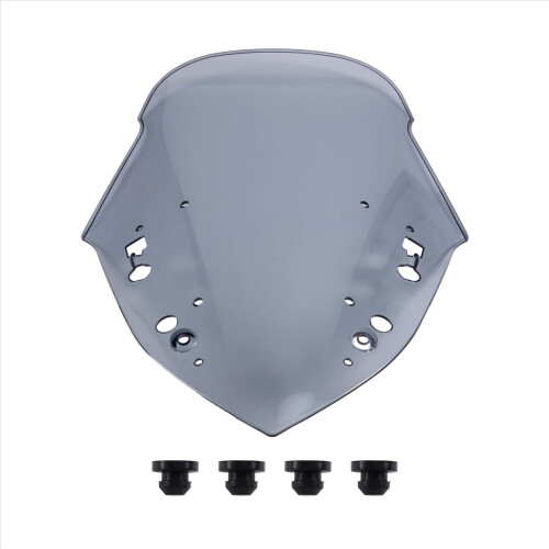 Motorcycle Front Windscreen Shield Deflector Guard for X-MAX 300 2017-2022 Grey 2