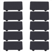 10Pcs Standby Rocker Switch Panel Cover Blank Back Plate for Car Boat Reserved Dashboard DIY Parts Dustproof