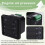 GM41H Engine Multifunctional Digital Display Meter Level/Battery/Voltage/Hour 5