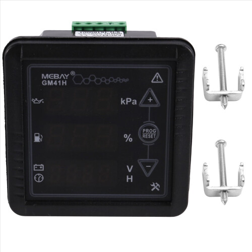 GM41H Engine Multifunctional Digital Display Meter Level/Battery/Voltage/Hour 2