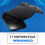 Motorcycle Windshield Windscreen Wind Shield Accessories for TMAX 560 2022-2026 Black 5