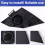 Car Interior Front Tweeter Refitting Speaker Boxes Dashboard Audio Cover Cap Panel for IZOA 19-21 9