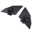 Car Interior Front Tweeter Refitting Speaker Boxes Dashboard Audio Cover Cap Panel for IZOA 19-21 3