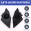 Car Interior Front Tweeter Refitting Speaker Boxes Dashboard Audio Cover Cap Panel for IZOA 19-21 4