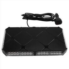 11.5 Inch Roof Top Emergency Strobe Lights with Magnetic Base LED Warning Traffic Hazard Caution Light 12-24V