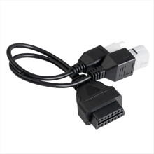 Motorcycle OBD Adapter for 4pin + 6pin GSX R125/S125/S750/R1000/S1000 DL 650F/1000F SV650 OBD2