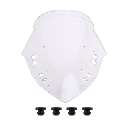 Motorcycle Front Windscreen Shield Deflector Guard for X-MAX 300 2017-2022 Transparent 2