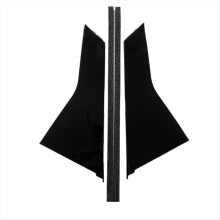 1Pair Rear Door Window Frame Trim Panels 72721-THA-H01 72761THAH01 for Accord UR-V 2017-2023 Windshield Post
