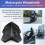 Motorcycle Windshield Windscreen Wind Shield Deflectore Screen for XMAX300 X MAX 300 Tech 2025+ Black 5