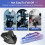 Motorcycle Windshield Windscreen Wind Shield Deflectore Screen for XMAX300 X MAX 300 Tech 2025+ Black 6