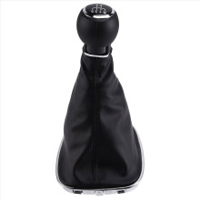5 Speed Car Gear Shift Knob with Boot Manual Transmission 009140093 for Corsa D Hatchback Van