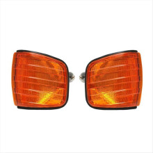 1Pair Turn Signal Corner Light Shell for S-Class W126 1981-1991 Side Lights Parking Lamp Yellow