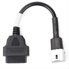 1pcs Motorcycle OBD Diagnostic Cable for 6Pin to 16Pin OBD2 Scanner Adapter