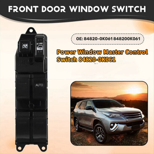 New Power Window Master Control Switch 84820-0K061 for Pickup 2.5 2005-2015 Regulator Button 1