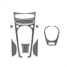 Center Console Gear Shift Panel Cover Trim Kit for Z4 E85 E86 2002-2008 Carbon Fiber Interior Accessories