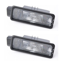 1 par de luzes de placa de carro 95863162000 para