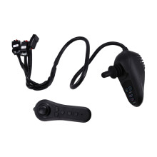Joystick universal de 24V para cadeira de rodas elétrica, com controle duplo sem fio Bluetooth.