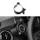 Echte harde koolstofvezel auto boostmeter sticker voor 595 695 LHD 2012-2025 3
