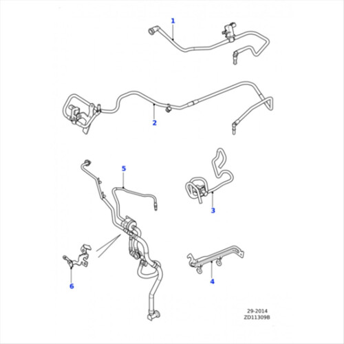 Électrovanne de canister C2D27266 pour XF/XFR/XFR-S 2013-2015 2