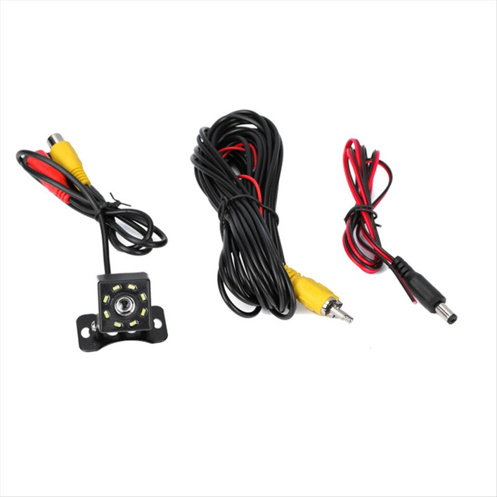 Wide Angle Hd Car Rearview Camera Rear View Video Vehicle Camera Backup Reverse Camera 8 Led Night Vision Parking Camera 4854193973599