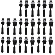 Kit de Reparo de Zíper, 24 Peças, Parafuso de Reposição Universal para Corrediças de Zíper, Reparo Instantâneo de Zíperes