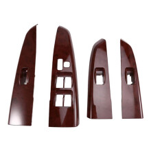 4Pcs/Set Car Window Lift Switch Cover 74231-0K170 for Fortuner 2004-2015 Door Armrest Upper Panel Trim