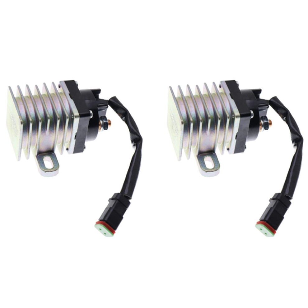 2Pcs Magnetic Relay Switch Assy Magnetic For Excavator Loader Tractor Dump Truck Engine 241-8368 2418368 4854193957094
