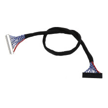Fix 30P S8 30-Pin auf 30-Pin 2-Kanal 8-Bit LVDS-Kabel für LCD-Panel-Display