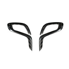 Capa de acabamento da alavanca de câmbio em fibra de carbono seca real para BMW M5 F90, X3M F97 e X4M F98 (2019-2023).
