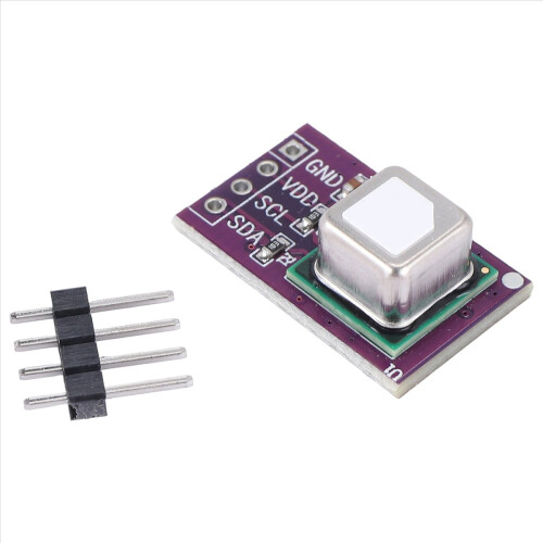 módulo sensor de gás SCD40 detecta CO2 (dióxido de carbono), temperatura e umidade em um único sensor.