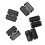 5 Stück Clip-On-Rauschunterdrücker mit 3,5-mm-Kabel und Ferritkernfilter 6