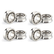 8 stuks stalen R188 KK-lagers met hoge snelheid en responsieve koolstofstalen lagers R188 U-groef voor Yoyos-modellen
