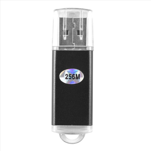 256 MB USB 2.0 Flash U disk black 1