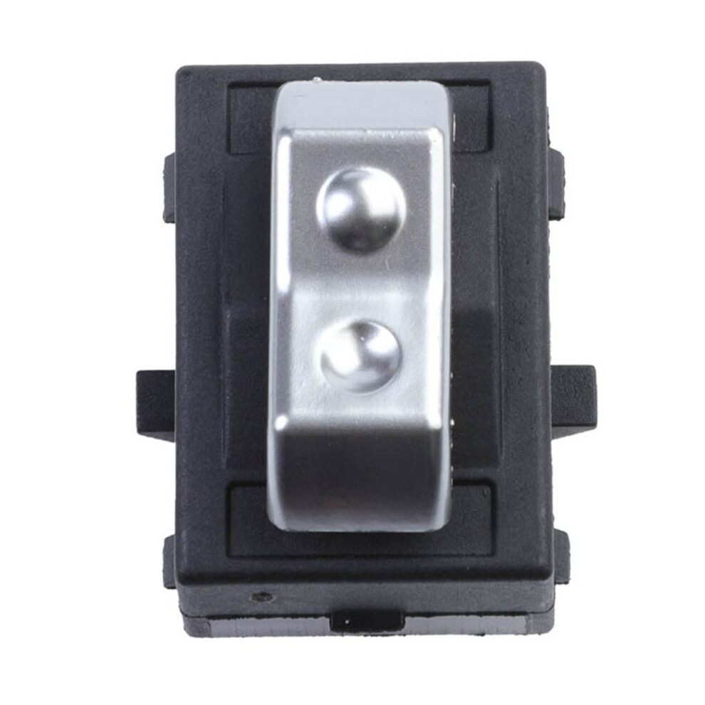4373083 Car Power Window Switch Button For B150 B250 B350 W150 W250 W350 D150 D250 D350 Black/Silver 4854193919474