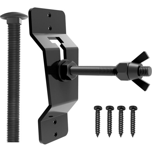 Support de roue de secours en acier inoxydable pour remorques et garages, fixation murale 2