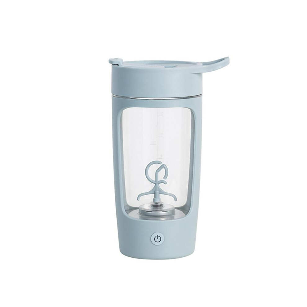 Blue Automatic Stirring Coffee Cup Electric Shaker Cup Protein Large-Capacity Shaker Cup Leak-Proof Christmas(Blue)