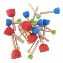 Schaumstoffpinsel-Sortiment – Schwamm-Malset mit 24 Stipplern – Schaumstoffpinsel-Vorteilspackung – 1,5 cm, 2 cm, 3 cm, 4 cm