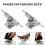 10 pezzi da 29 mm per fingerboard, skateboard con dadi e cacciavite per finger skateboard 4
