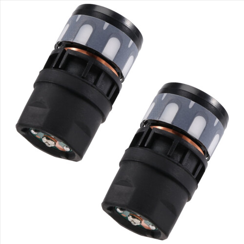 N-813 2PCS Microfone Dinâmico Núcleo Cápsula Universal para Substituição e Reparo de Microfone 1
