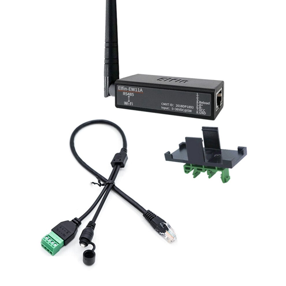 Serial Port Rs485 To Wifi Device Server Module Converter -Ew11a-0 Modbus Protocol Data Transfer Via Wifi 4854193927677