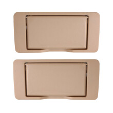 1Pair Car Sun Visor Makeup Mirror Cover A2518100310 A2518100410 for R-Class W251 2006-2008 ML W164 B