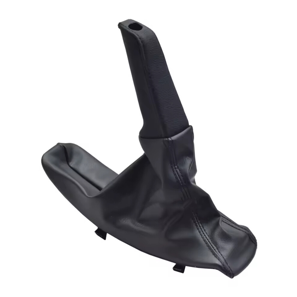 Leather Car Gear Shift Knob Gaitor Boot Cover Handbrake Cover 7155622 For 3 E90 E91 E92 E93 2004- Replacement Parts 4854193966331