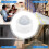Tuya Zigbee PIR-bewegingssensor Bewegingssensor voor het menselijk lichaam Smart Life Control Werkt met Home 6