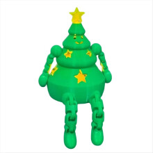 Bureaublad Beweegbare pop 3D-printen Kerstversiering Beweegbare gewrichtsversieringen Kinderverjaardagscadeaus E