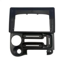 2 Din 9Inch Car Frame Fascia Radio Audio Dash Fitting Panel Kit for Santro 2006-2015 LHD Accessories LHD